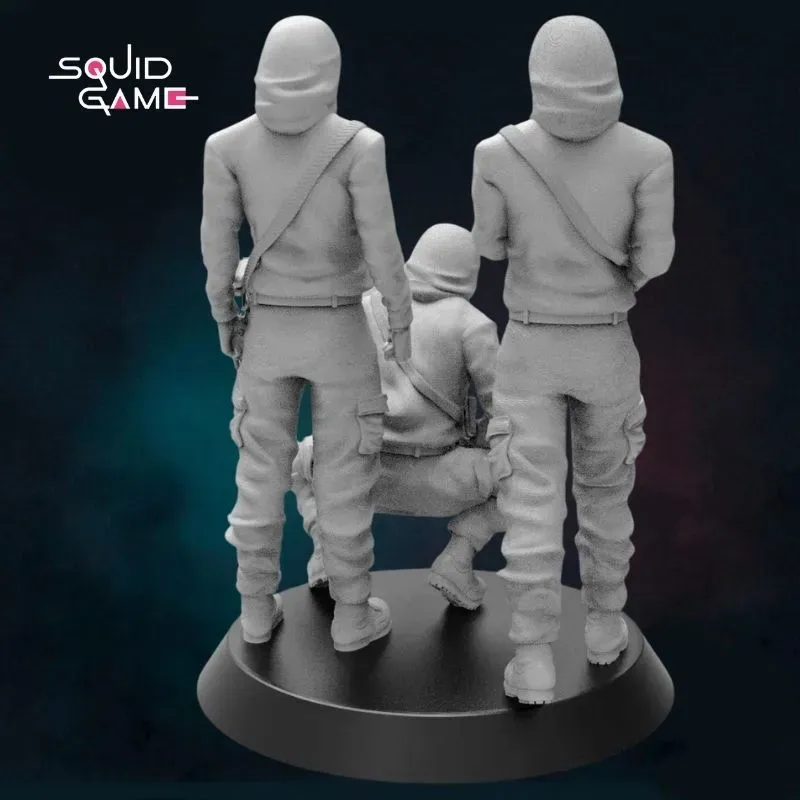 Squid Game Guards Diorama – Round 6 Edition