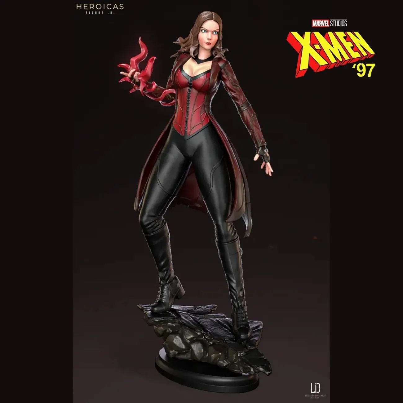 Scarlet Witch Pose 1- Heroicas – X-Men 97 DC Comics