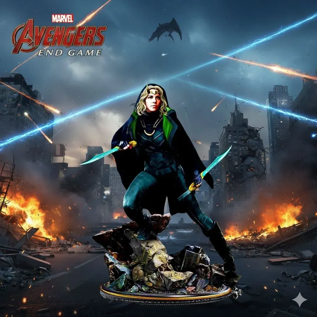 Sylvie Base Diorama - Avengers Endgame