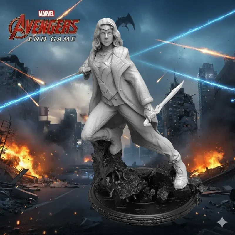 Sylvie Base Diorama - Avengers Endgame