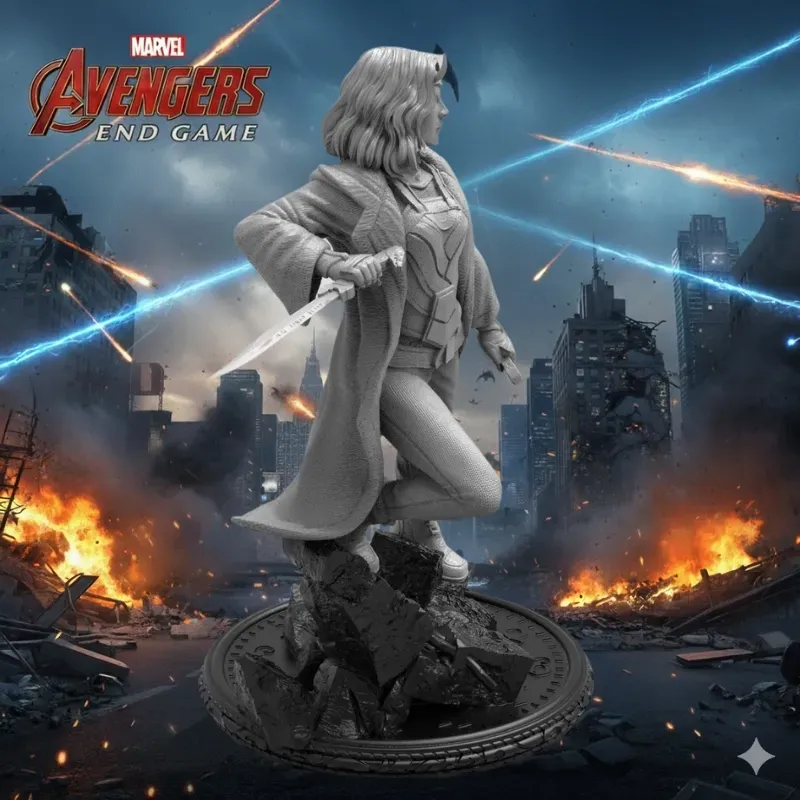 Sylvie Base Diorama - Avengers Endgame