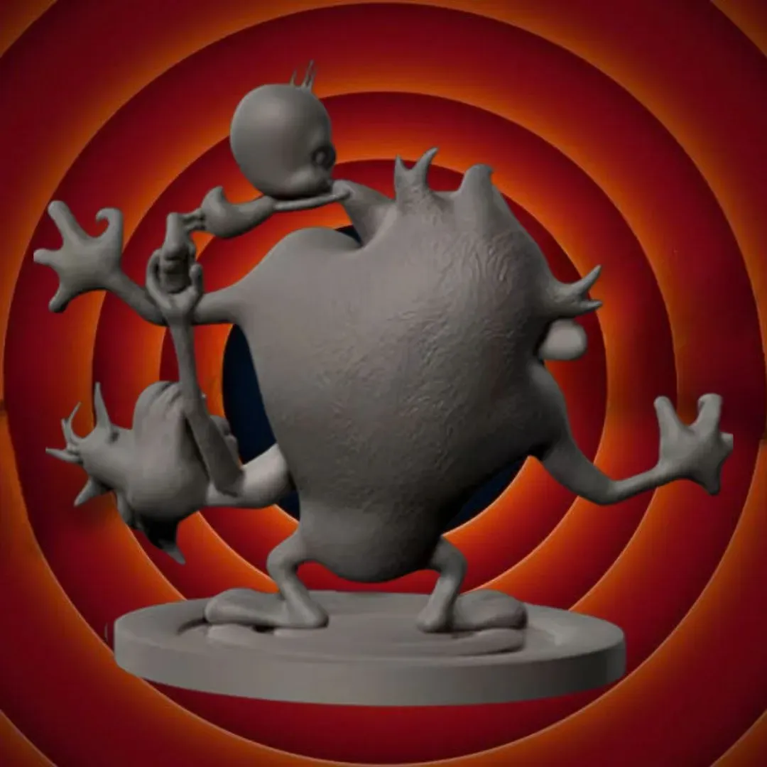 Taz Mania Looney Tunes Base Diorama