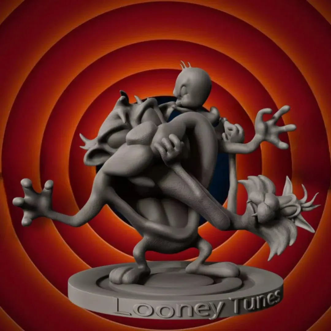 Taz Mania Looney Tunes Base Diorama