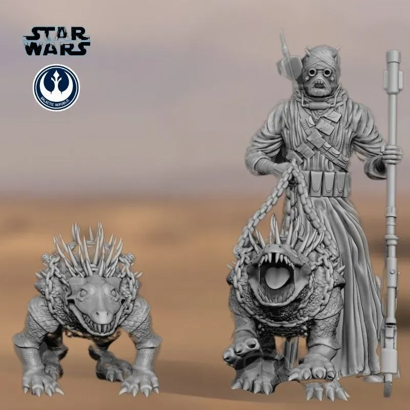 Tusken Raider – Desert Rider & Hound Squad – Star Wars