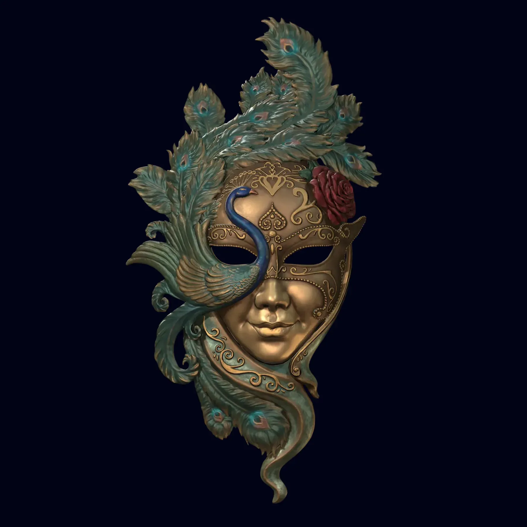 Venetian Mask – Ornate Masquerade Design
