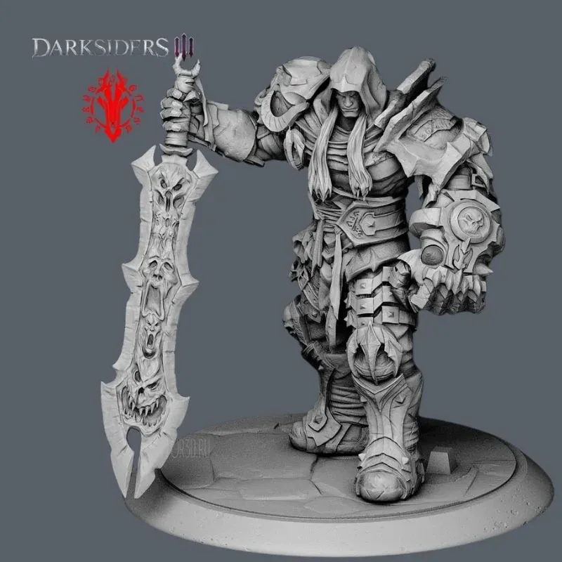 Horseman War with Chaoseater sword Ver 2- Darksiders IV