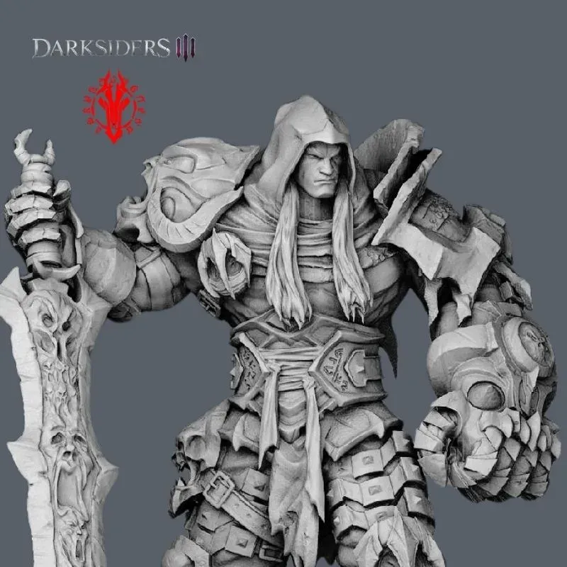 Horseman War with Chaoseater sword Ver 2- Darksiders IV