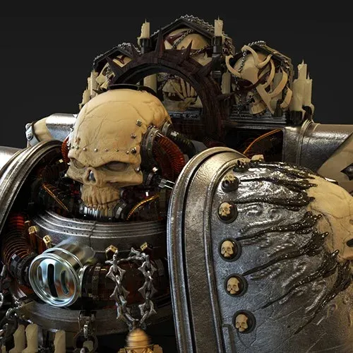 Chaplain – Hammer of War - 40K Warhmmer