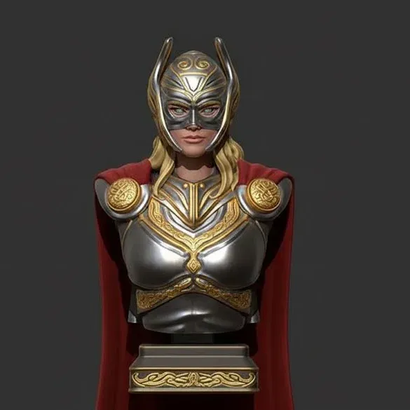 Female Warrior Bust – Valkyrie Style Fantasy