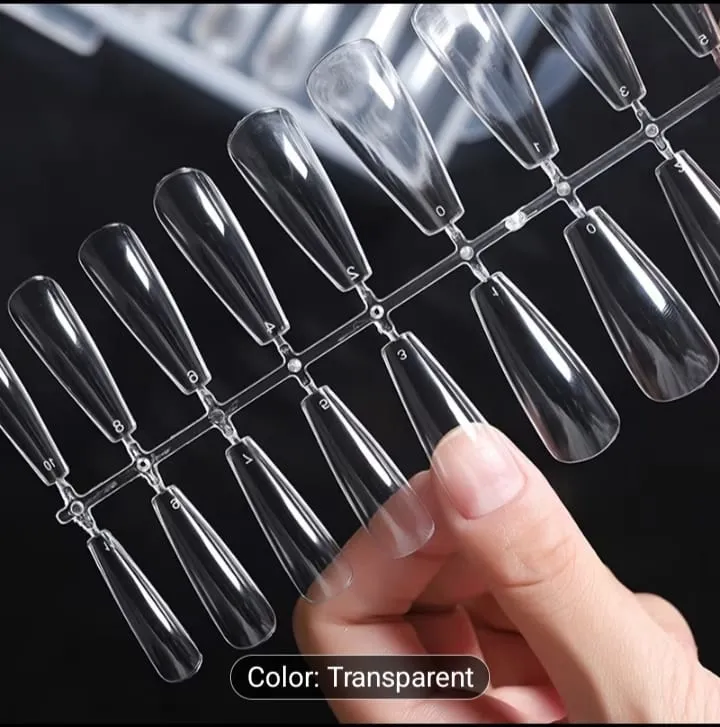 Plastic Nails/ Fake Nails Transparent