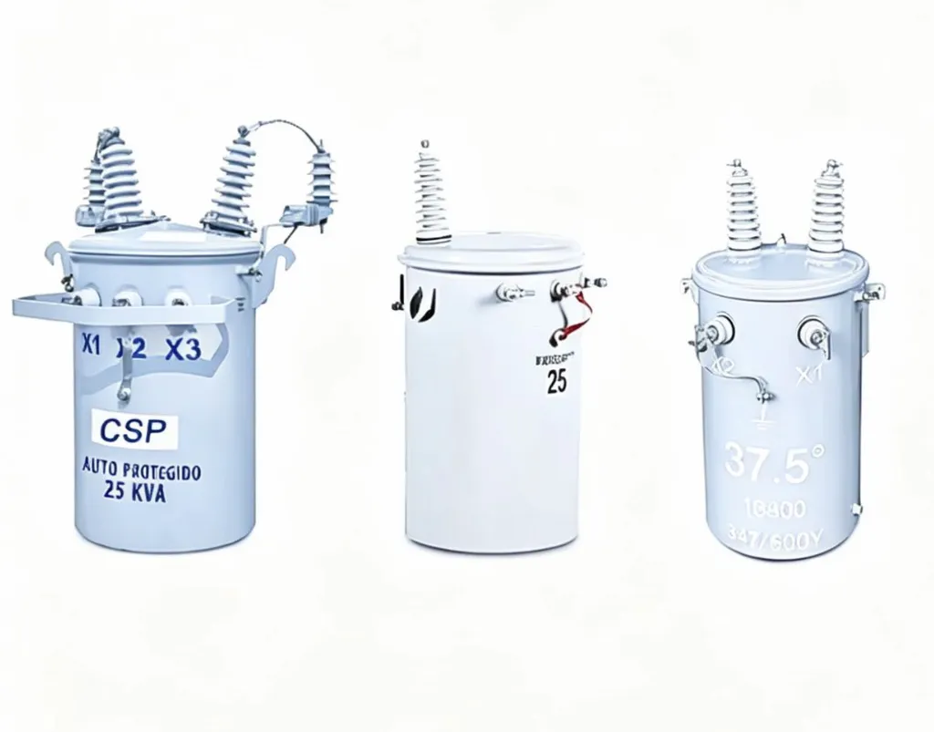 Single Phase Pole Mounted Oil Immersed Distribution Transformer