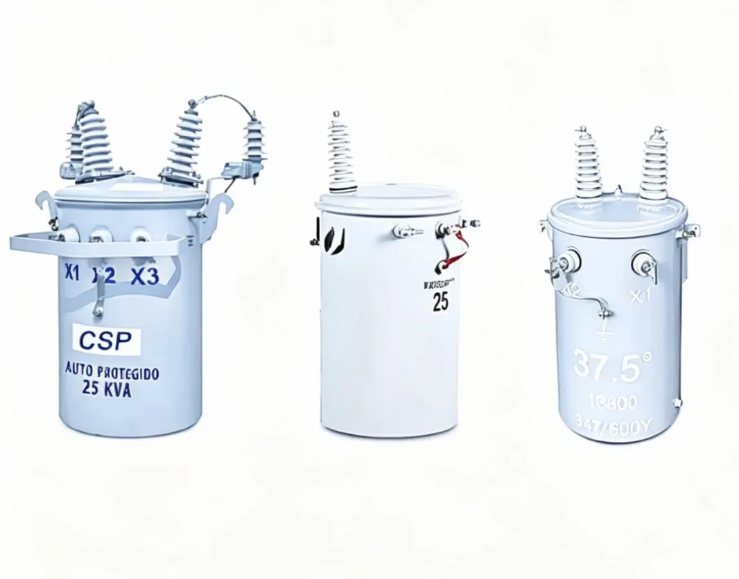 Single Phase Pole Mounted Oil Immersed Distribution Transformer