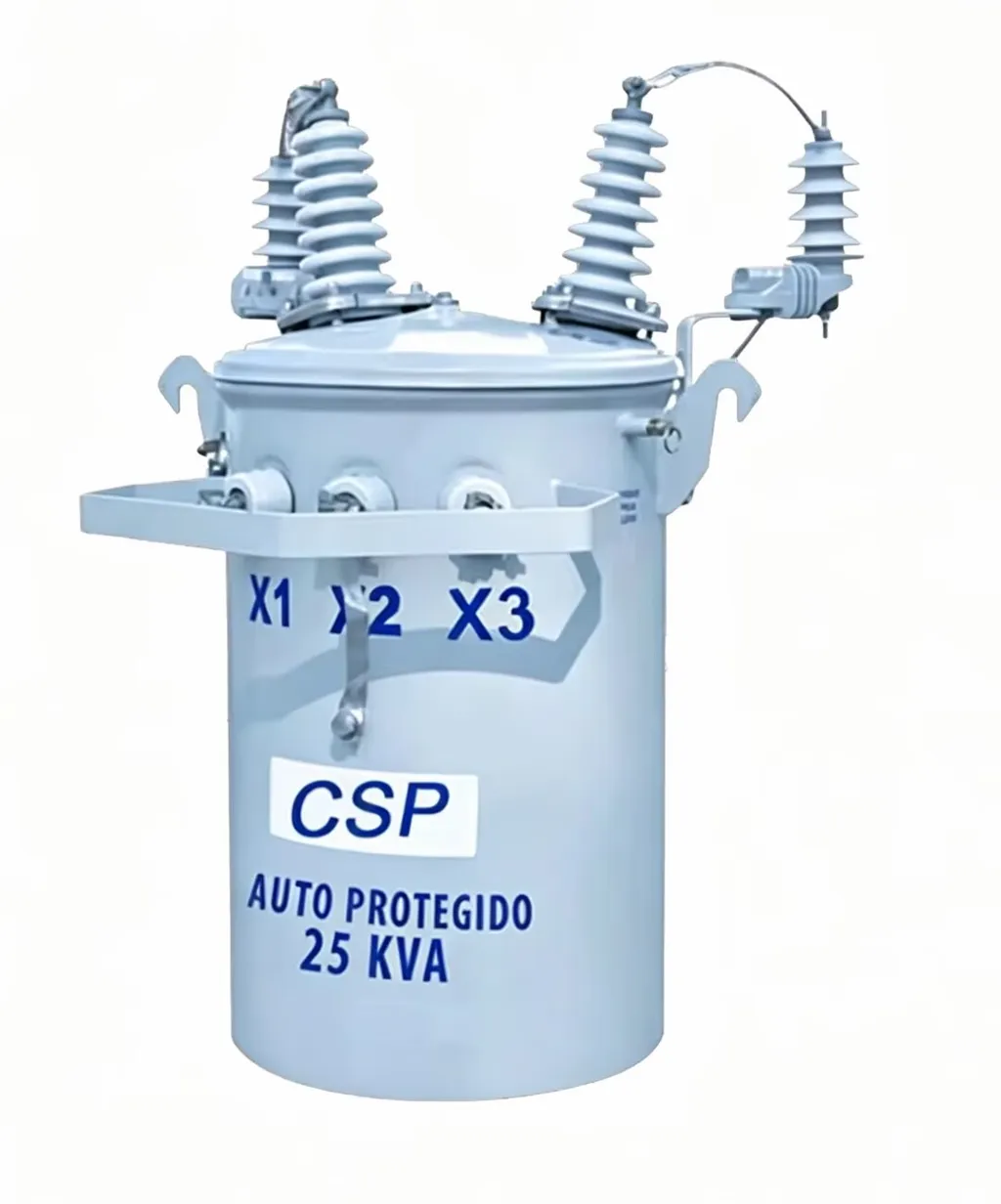 25kVA Single Phase Pole Mounted Oil Immersed Distribution Transformer