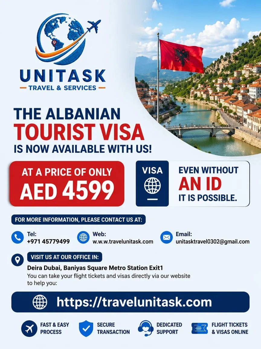 TOURIST VISA ALBANIE