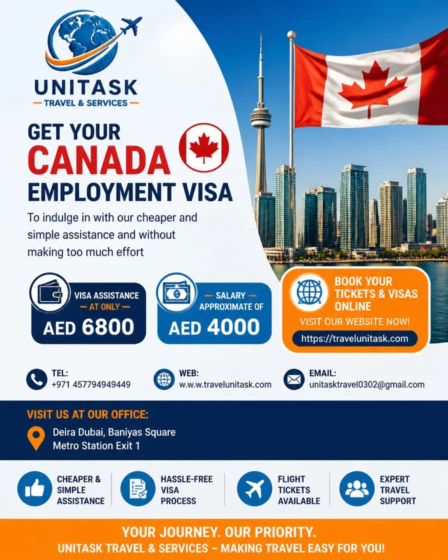 EMPLOYMENT VISA CANADA