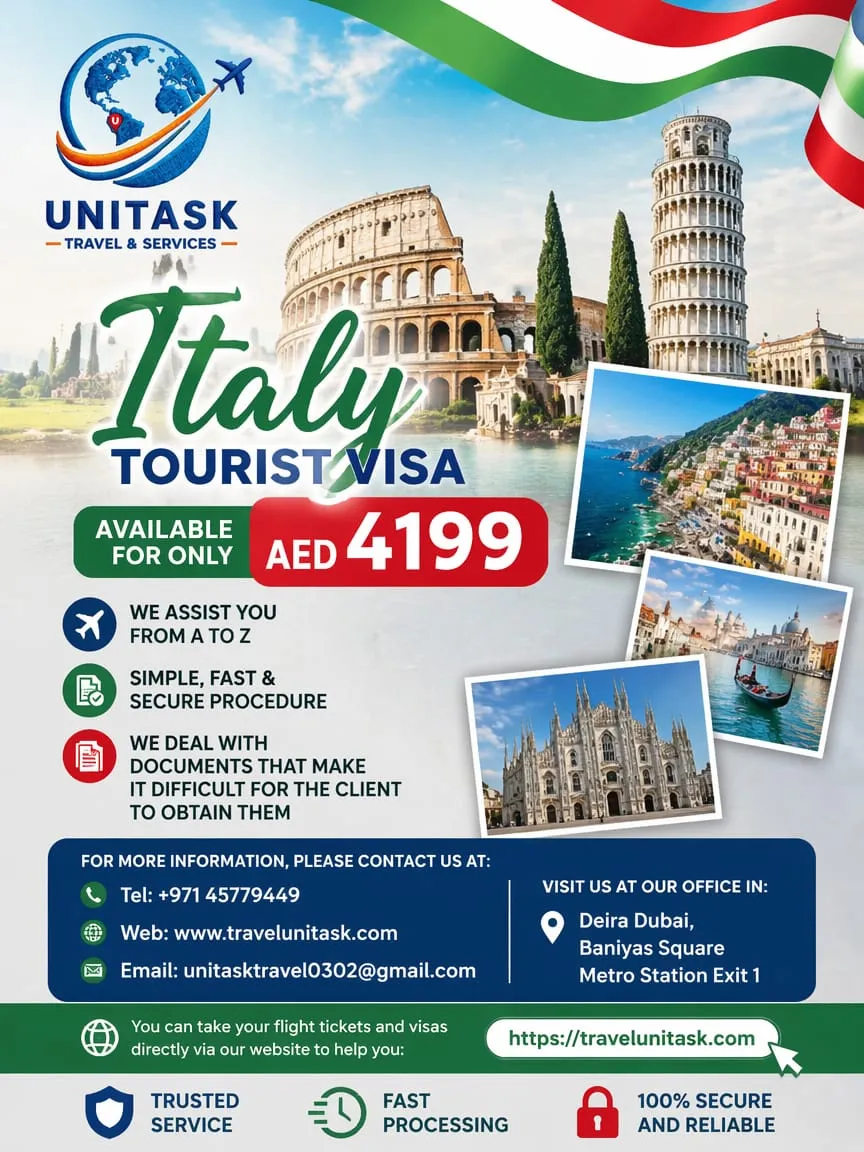 TOURIST VISA ITALY