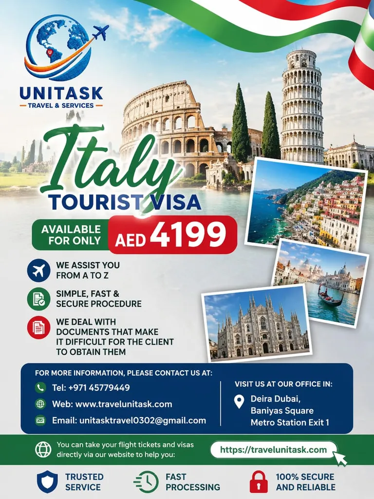 TOURIST VISA ITALY