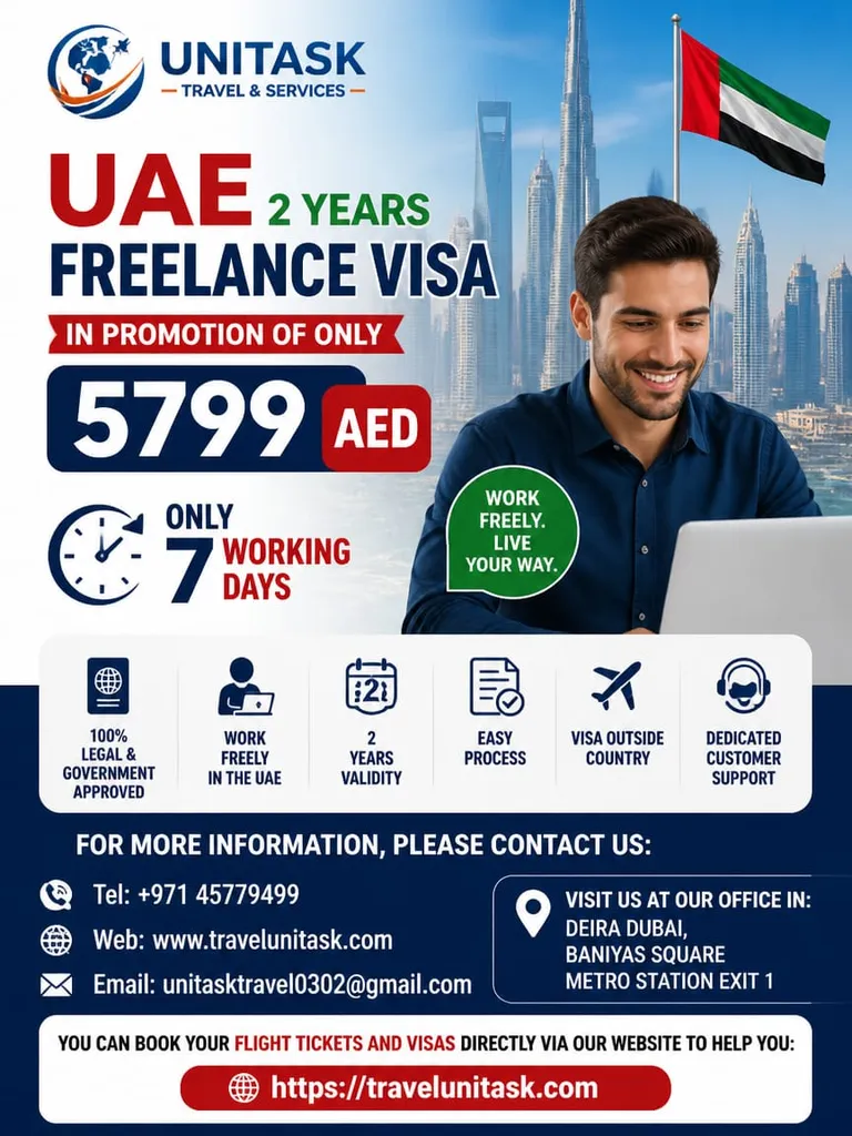 2 YEARS RESIDENCE VISA OUTSIDE COUNTRY  (PROMOTION)