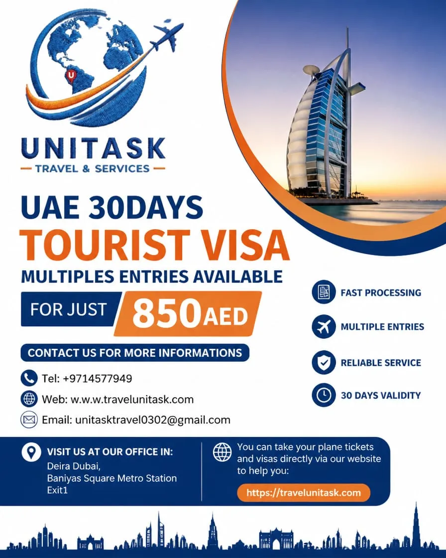 30 DAYS VISA MULTIPLES ENTRIES
