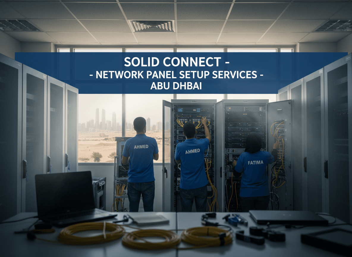 Network Panel Setup Services in Abu Dhabi