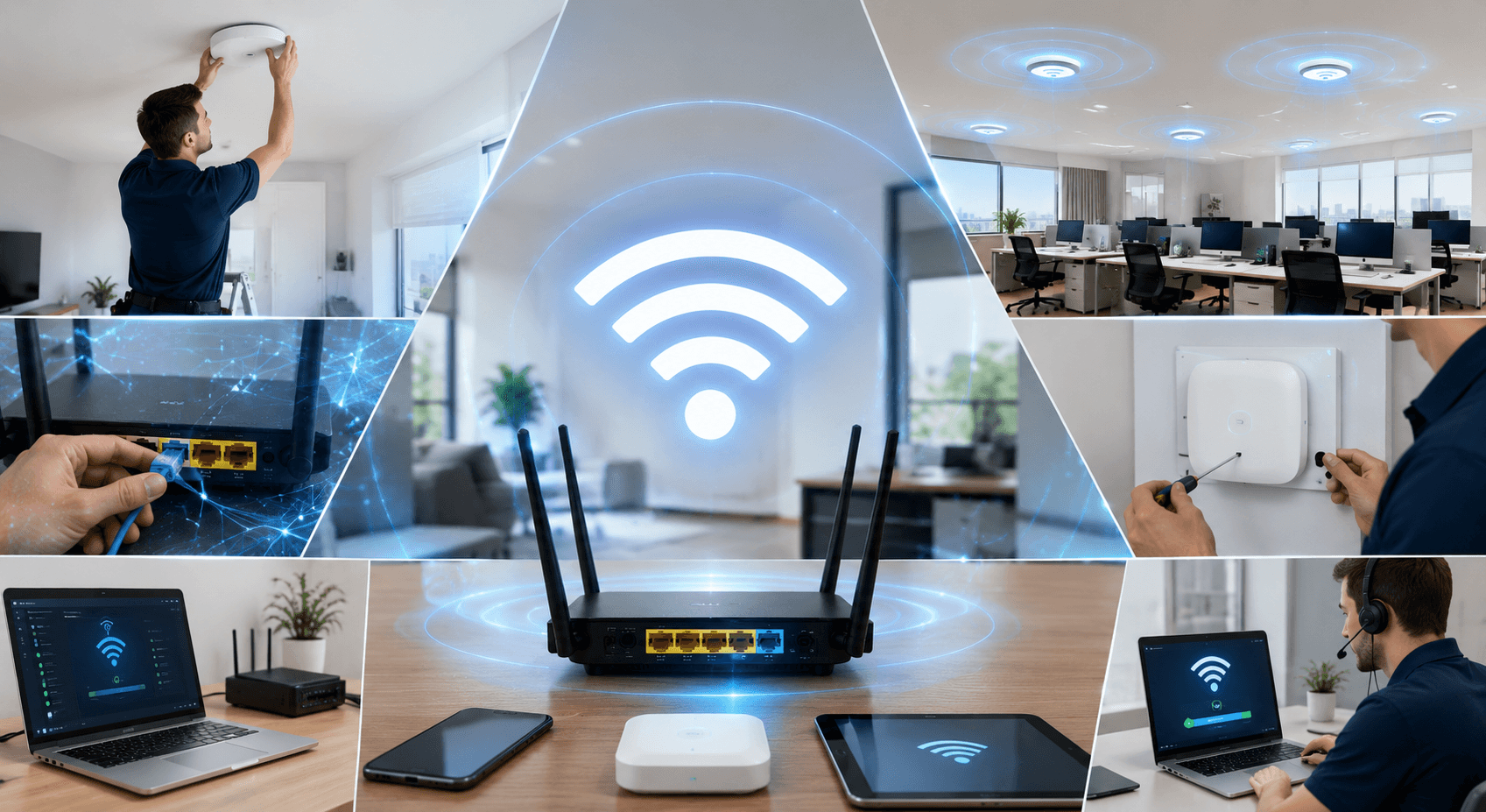 Eliminate coverage dead zones, dropping connections, and cable clutter.&nbsp;