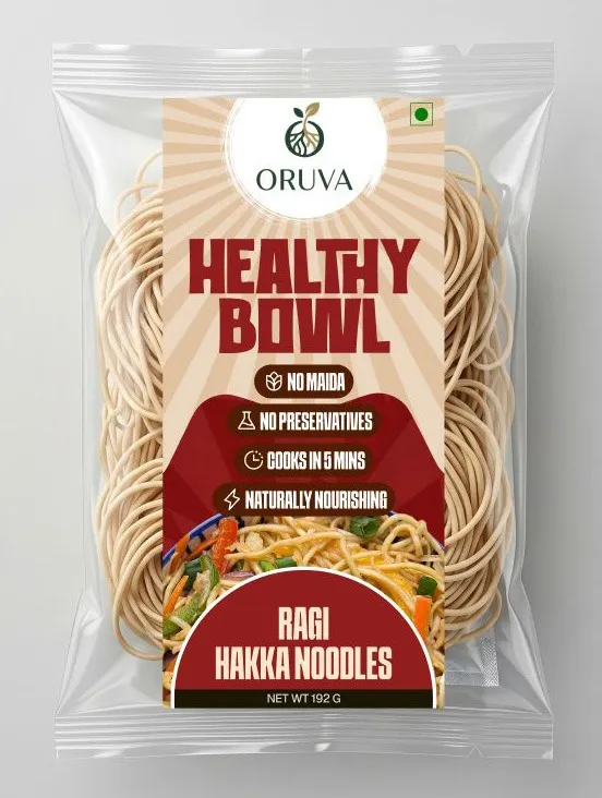 Ragi Millet Hakka Noodles-റാഗി