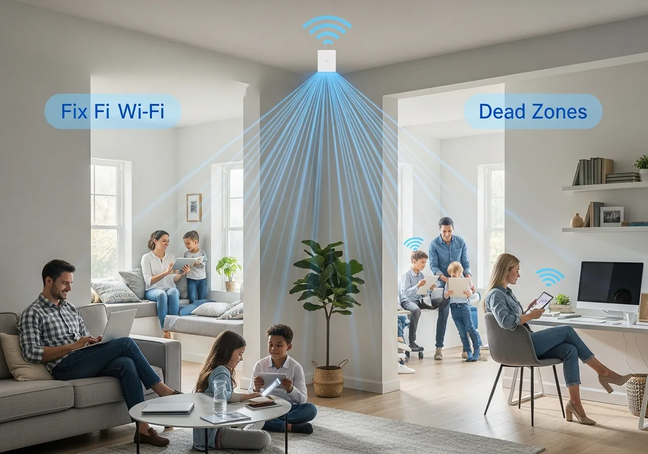 Fix WiFi Dead Zones Dubai