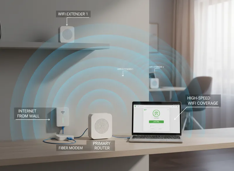 Fast Home WiFi Installation UAE