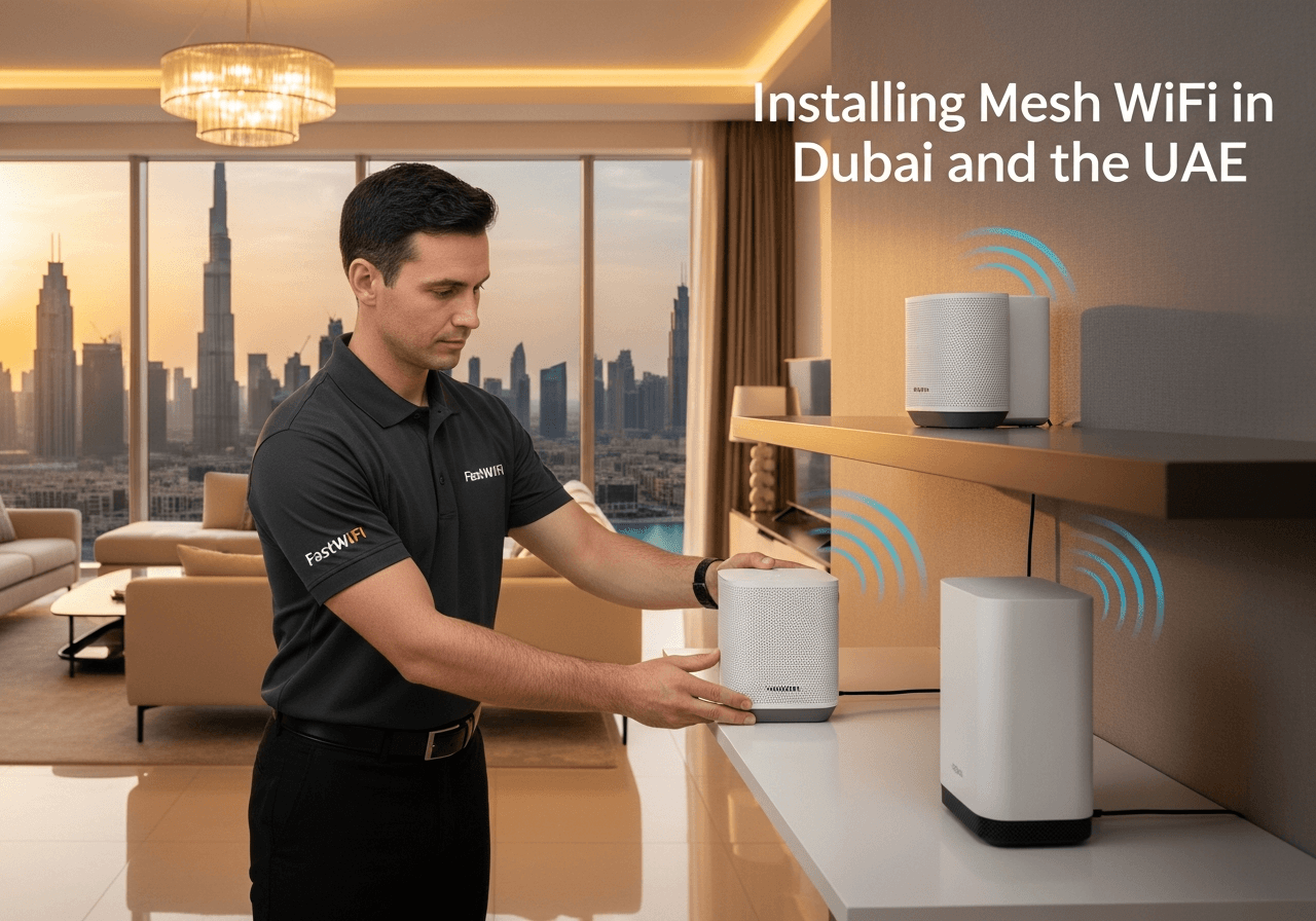 Installing Mesh WiFi in Dubai and the UAE 