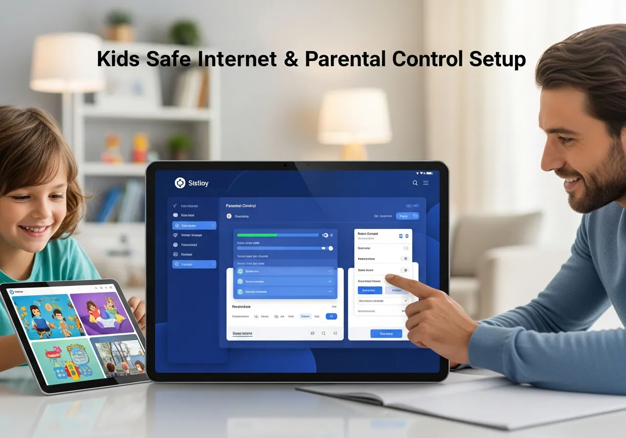 Kids Safe Internet Setup UAE