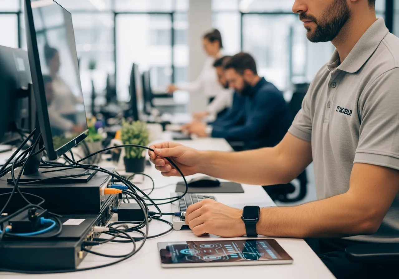 On-Site IT Support UAE