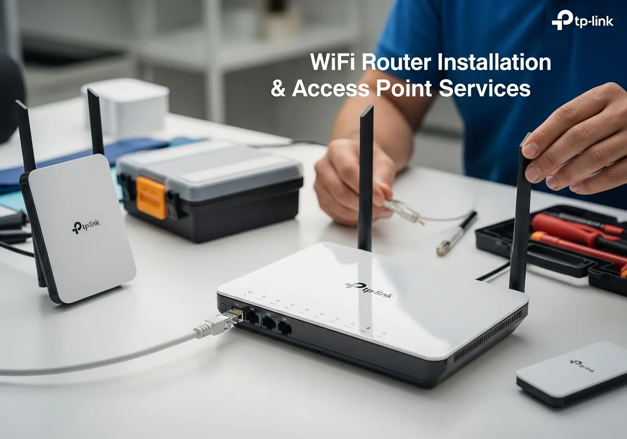 TP-Link WiFi Router Installation &amp; Access Point Services