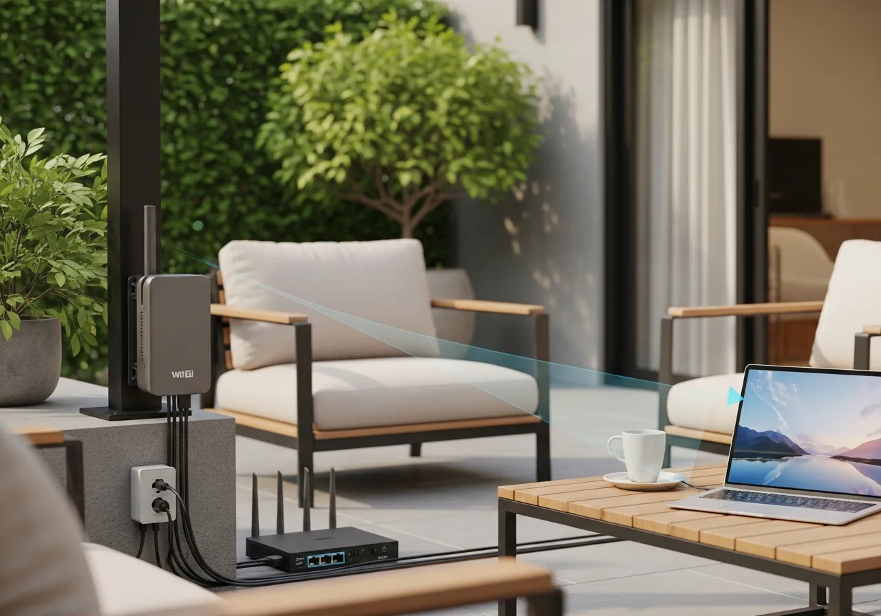 WiFi Setup In Outdoor