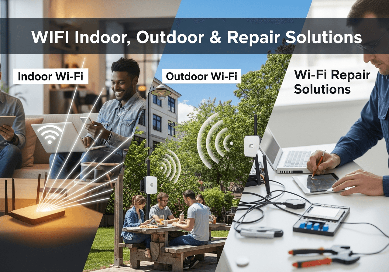 Indoor, Outdoor & Repair Solutions