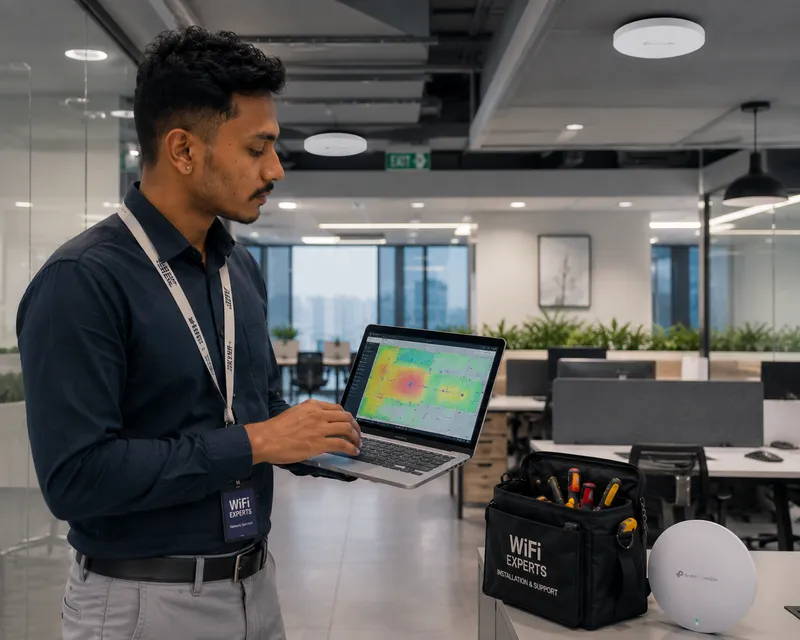 WiFi Site Survey UAE: Why Professional Planning Saves Businesses Money