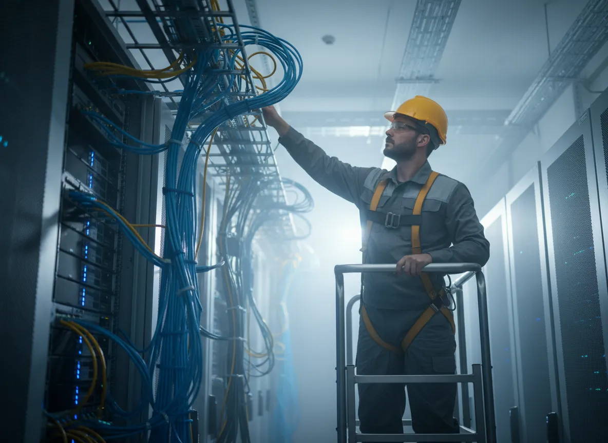 Sharjah Warehouse WiFi Installation