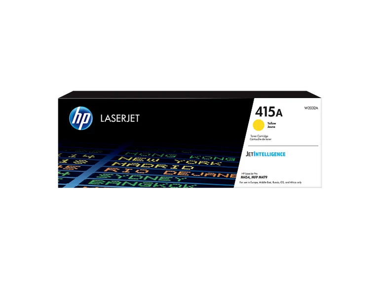 HP 415A Yellow Original LaserJet Toner Cartridge (W2032A)
