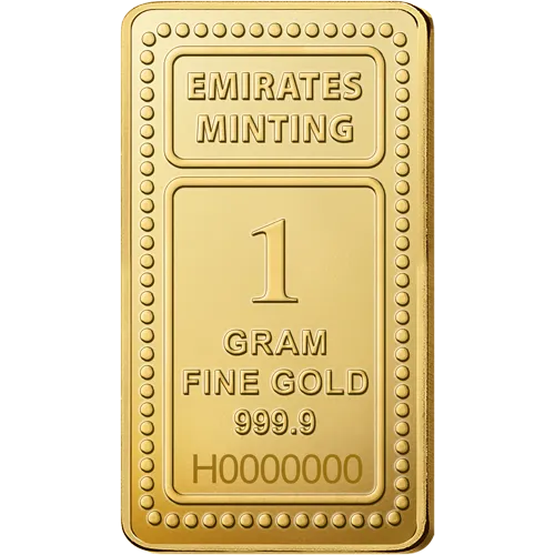 1g Gold Bar (999.9)