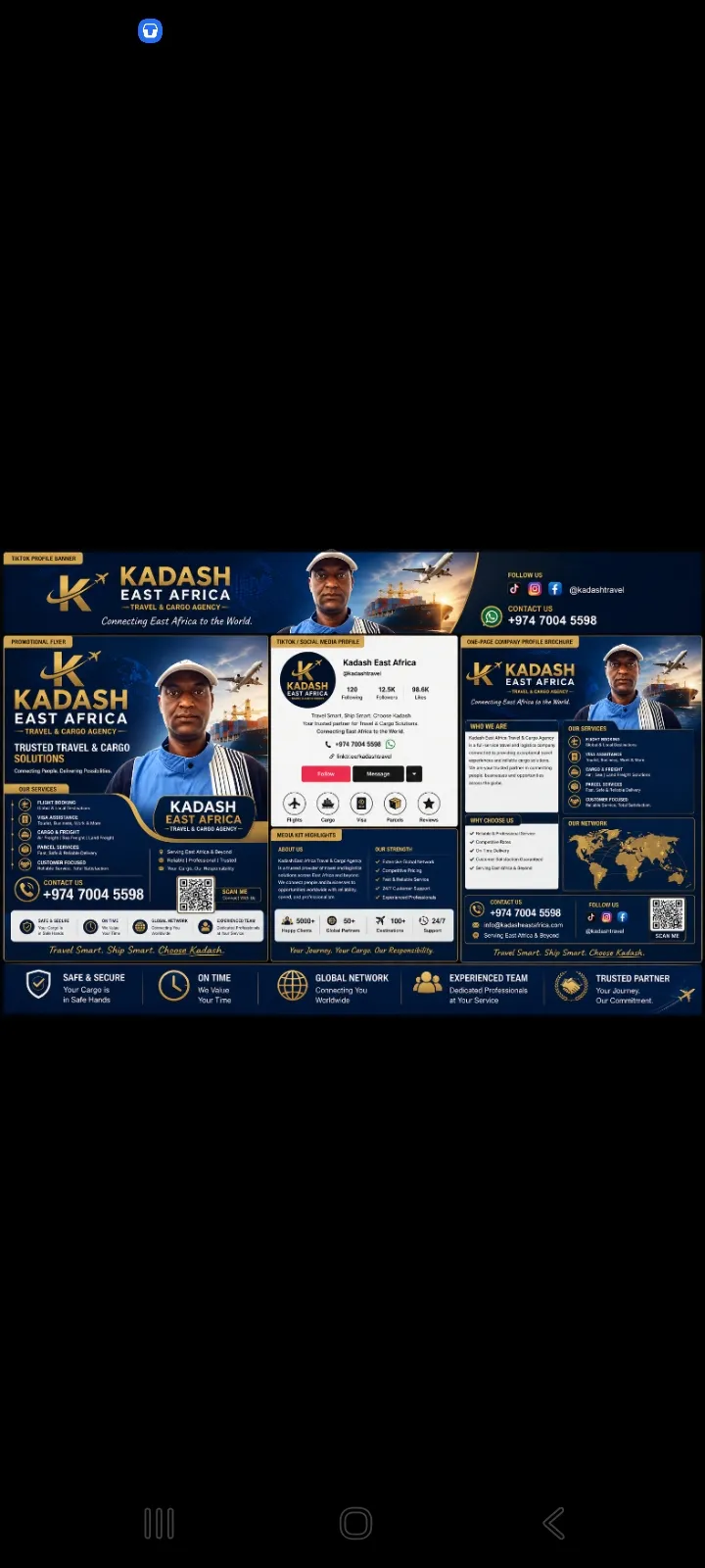 Kadash east africa travel, cargo & Digital solutions