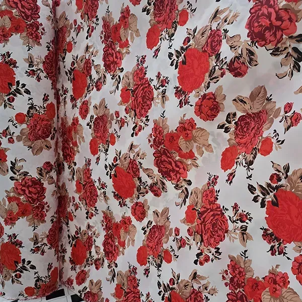 Soft Cotton Floral Print Double Bedsheet with Matching Pillowcase