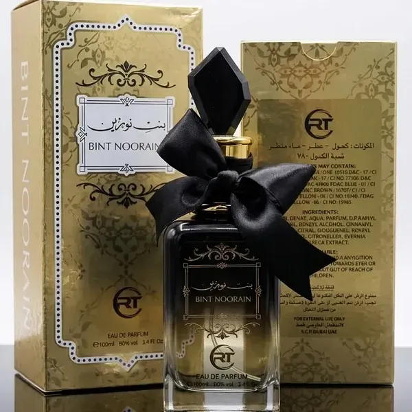 Bint Noorain Eau De Parfum for Women And Men – with Luxurious Black Bow (100ml)