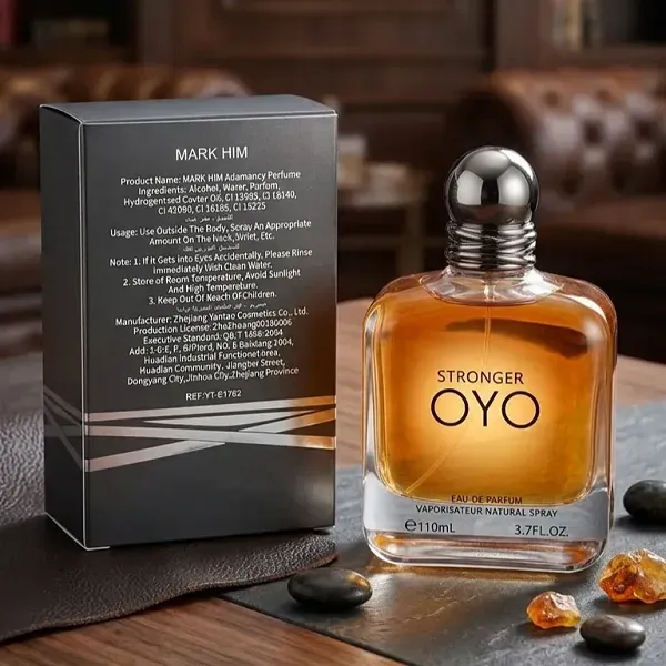STRONGER OYO Eau de Parfum for Men – Bold Amber Woody Luxury Fragrance