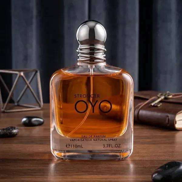 STRONGER OYO Eau de Parfum for Men – Bold Amber Woody Luxury Fragrance