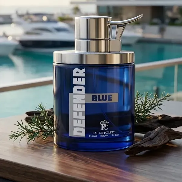 Platinum Collection Defender Blue Eau De Parfum, Fresh Woody Citrus Fragrance for Men