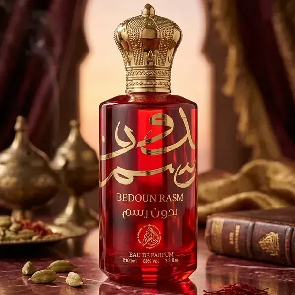 Bedoun Rasm Eau De Parfum, Luxurious Oriental Floral Woody Fragrance