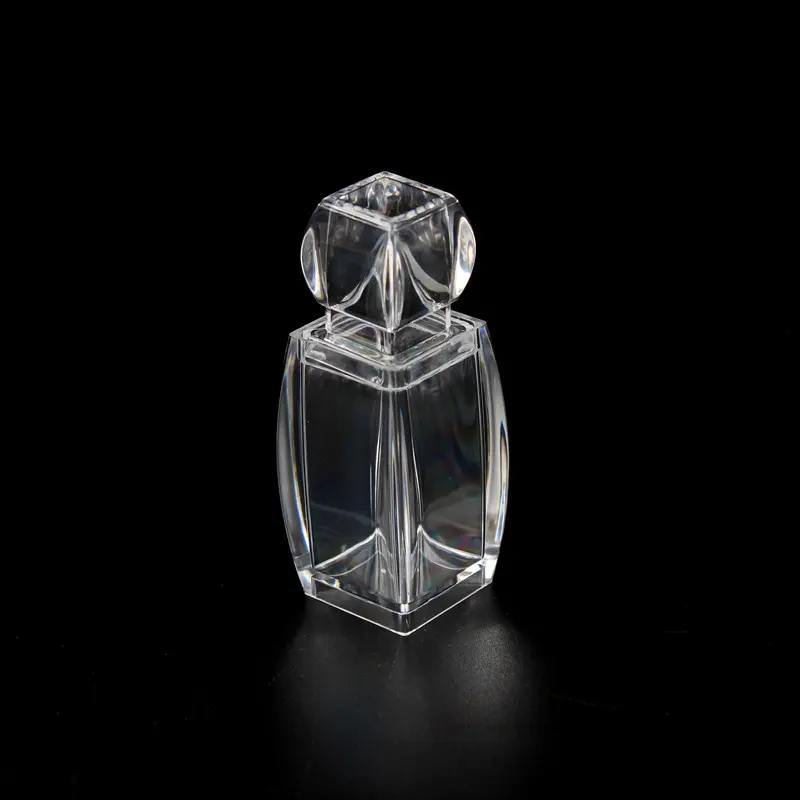 New Packaging Bottle 1G Transparent Acrylic Saffron Bottle