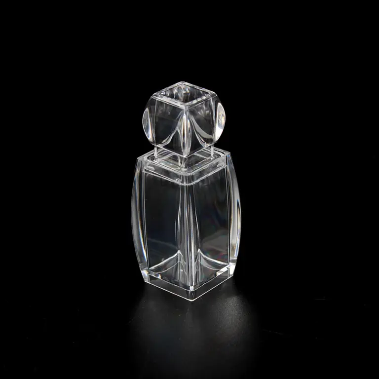 New Packaging Bottle 1G Transparent Acrylic Saffron Bottle