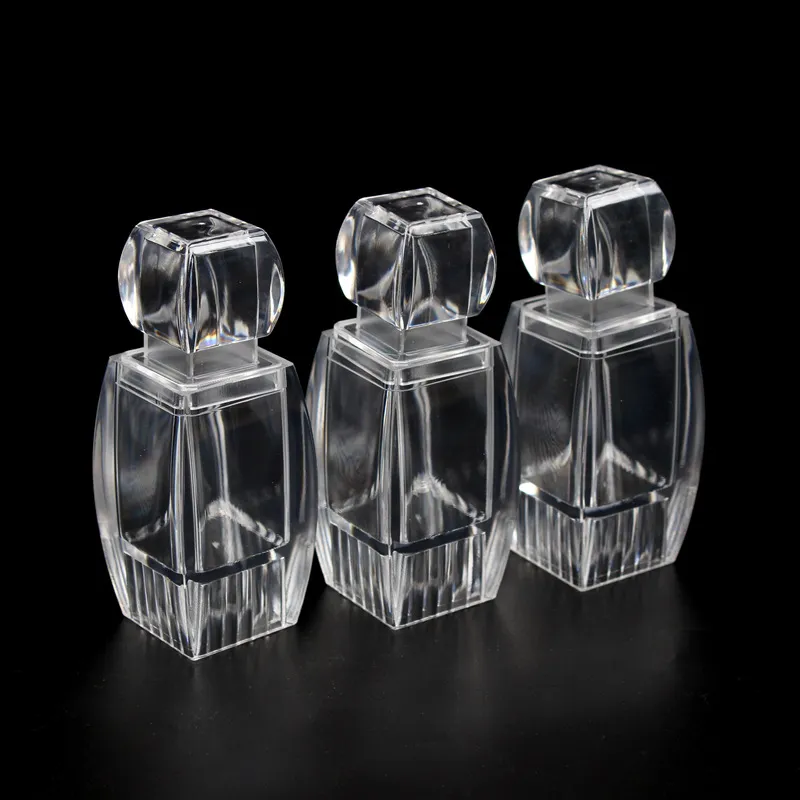 New Packaging Bottle 1G Transparent Acrylic Saffron Bottle