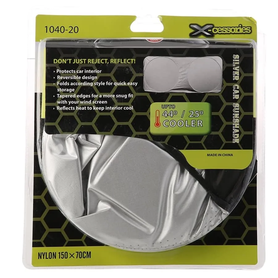 Xcessories Spring Loop Auto Sunshade (150 x 70 cm)