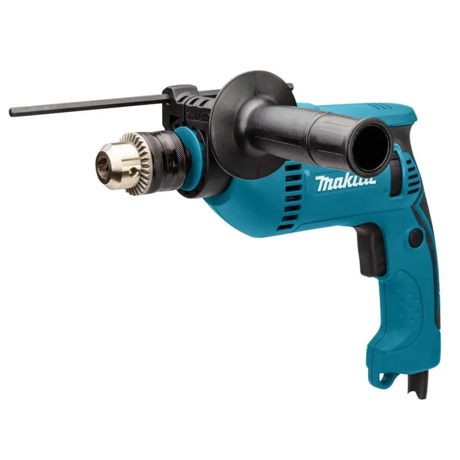 Makita Corded Hammer Drill W/Bit Set, HP1640KX3 (1.6 cm, 680 W)